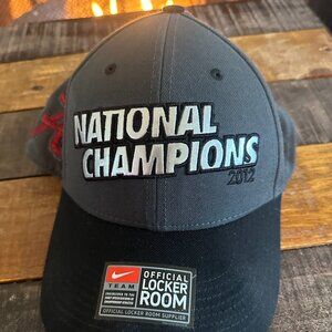 Nike Alabama Crimson Tide Official Locker Room National Champions 2012 Hat